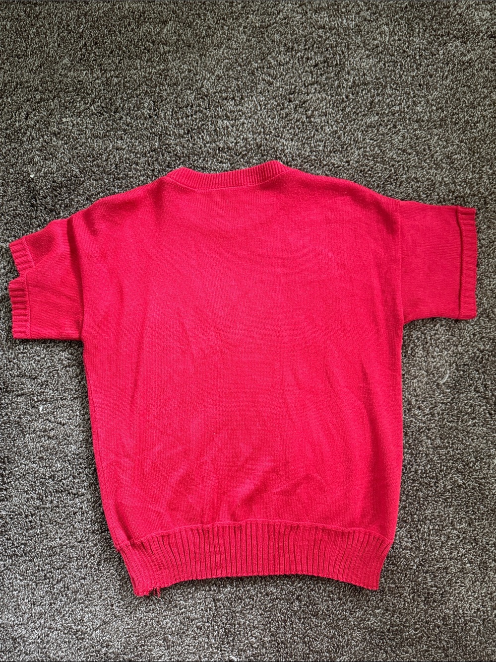 VTG Kenneth Too Red Sailor Knit Sweater - Picture 4 of 4